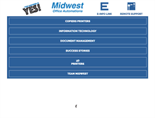 Tablet Screenshot of midwestne.com